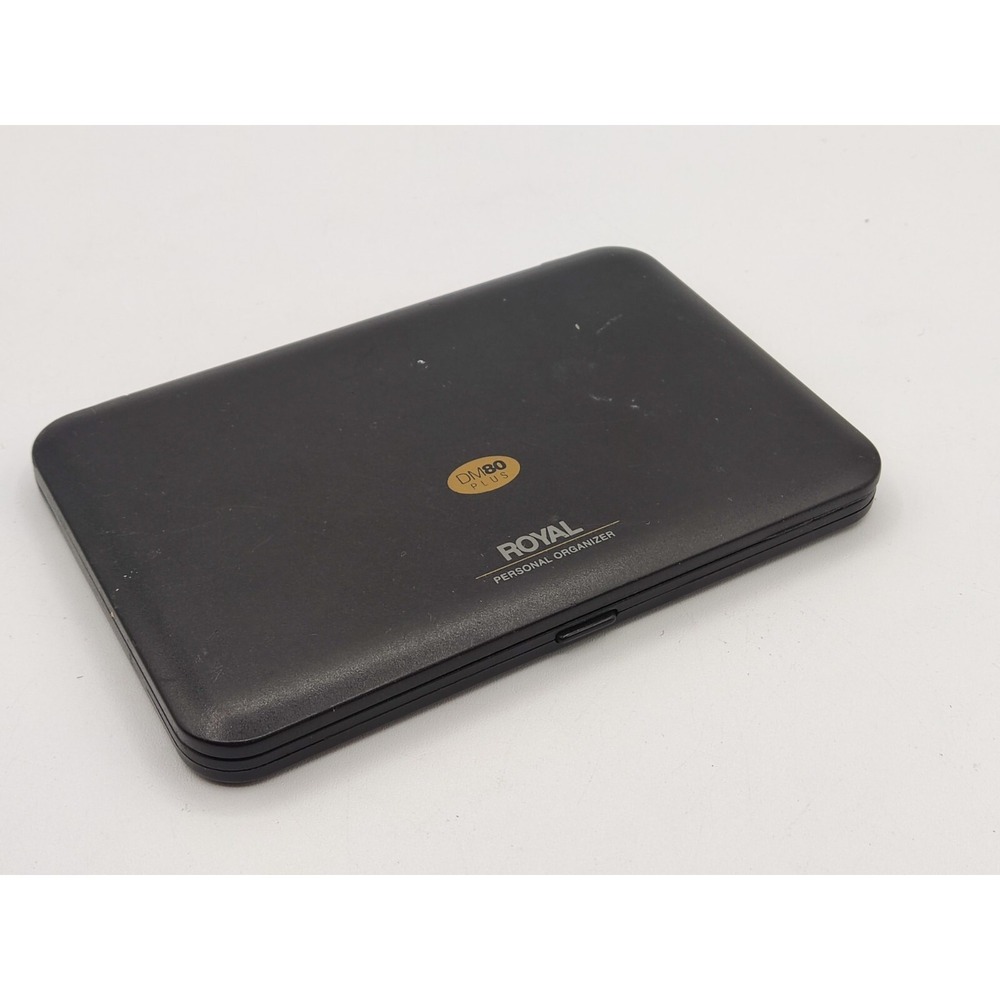 Royal DM80 Plus Personal Organizer 11Kb Memory Pocket Portable Tested & Working